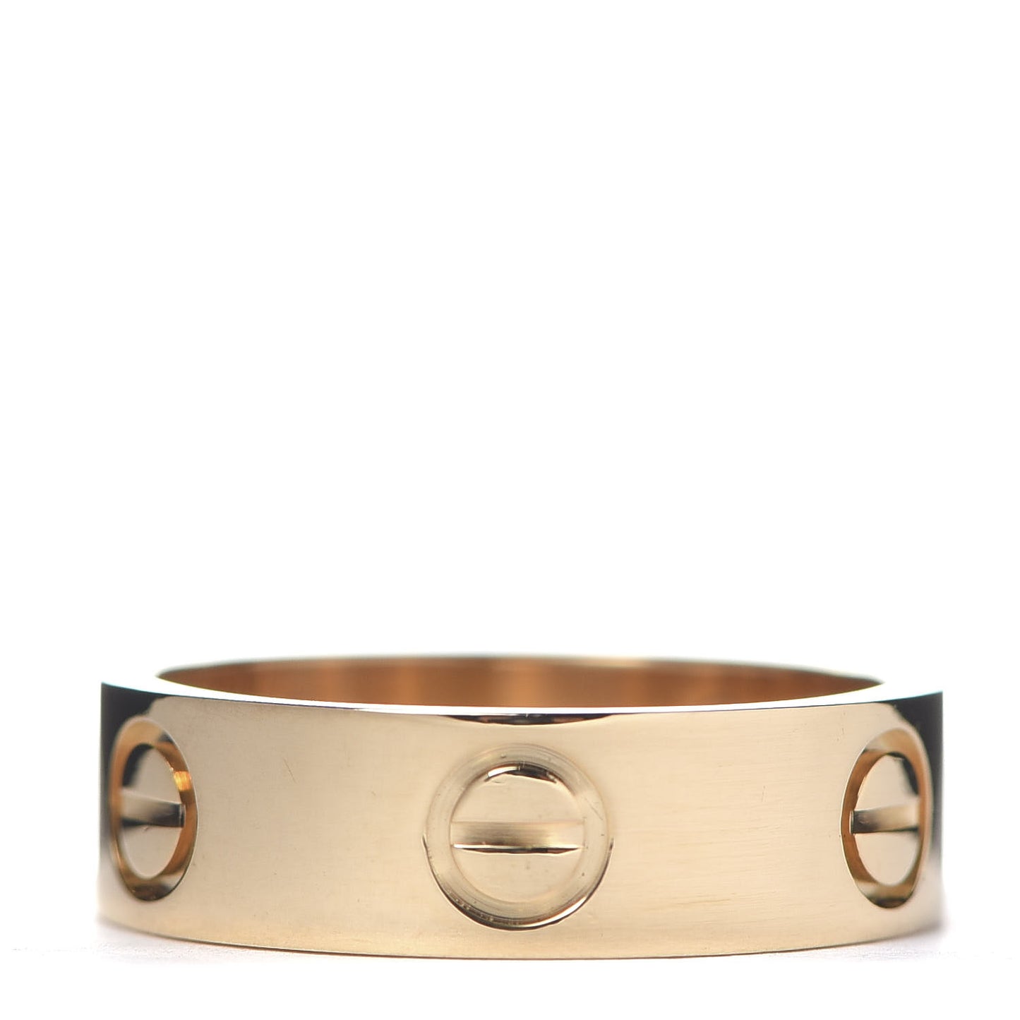 18K Yellow Gold 5.5mm LOVE Ring 52 6