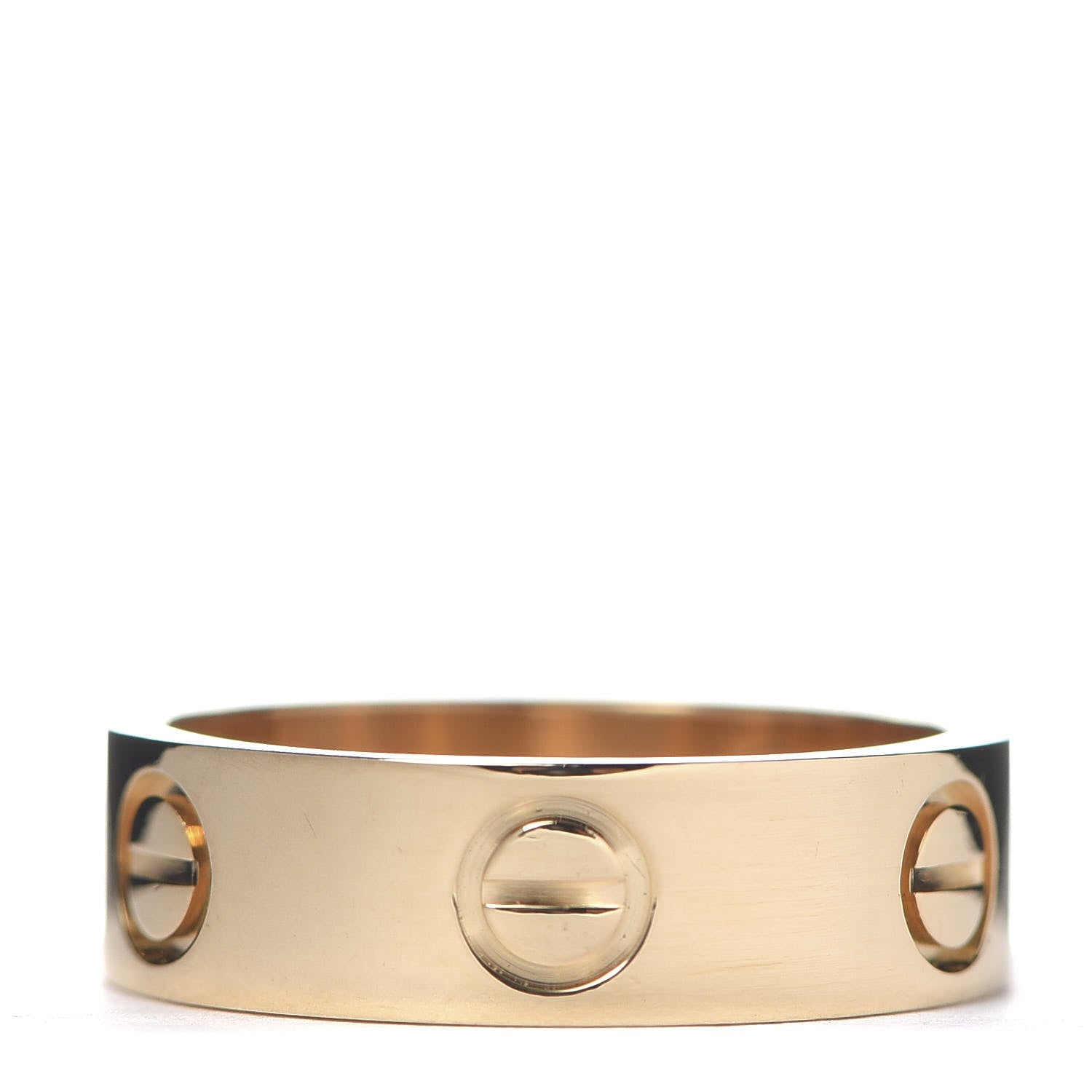 Cartier 18K Yellow Gold 5.5mm LOVE Ring 52 6 1 of 5