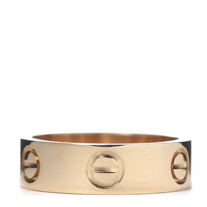 Cartier 18K Yellow Gold 5.5mm LOVE Ring 52 6 1 of 5