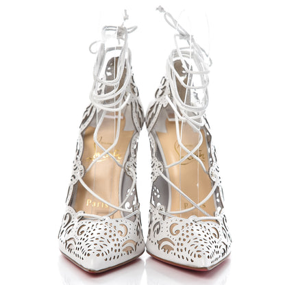 Christian Louboutin Calfskin Impera 120 Pumps 36 White 3 of 10