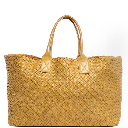 Bottega Veneta Nappa Intrecciato Large Cabat Gold 1 of 6