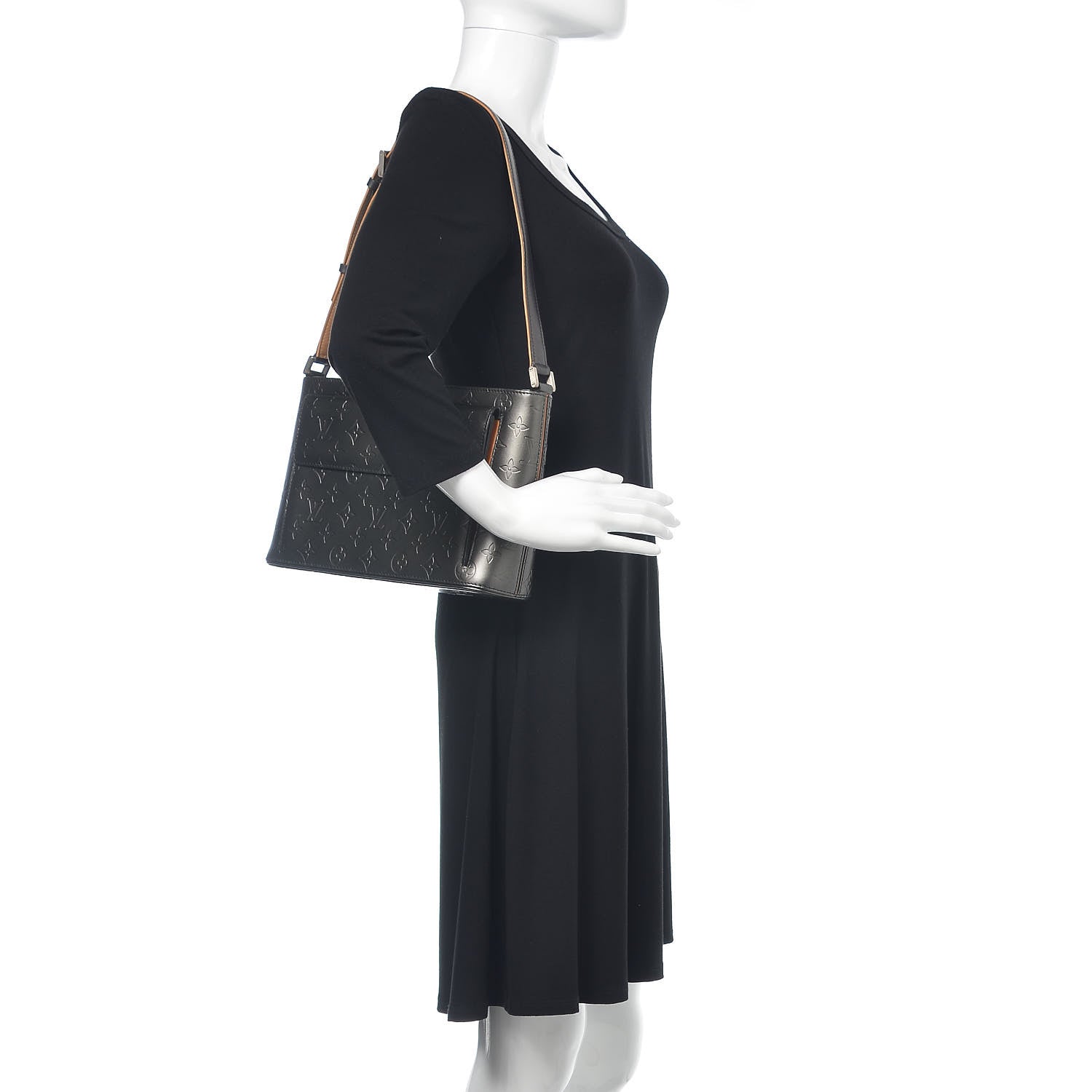 Louis Vuitton Mat Monogram Allston Black 2 of 20