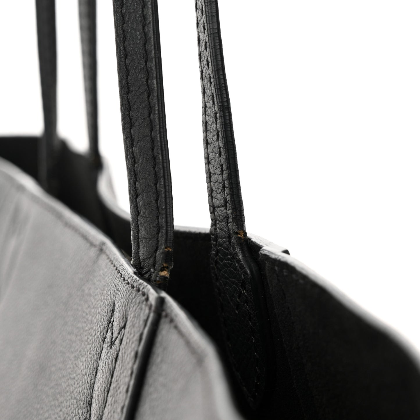 Calfskin Lockme Cabas Black
