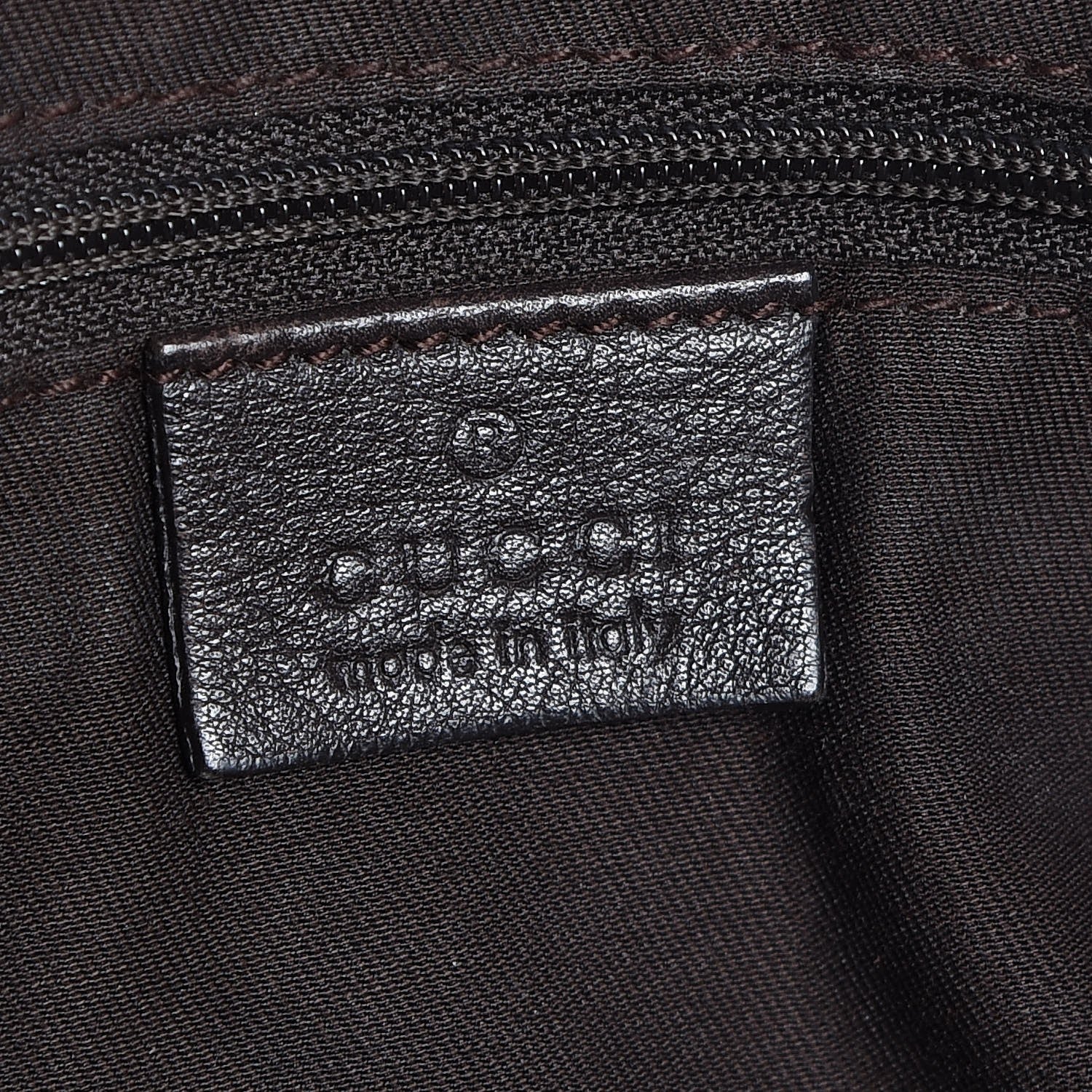 Gucci Crystal Monogram Medium Web Tote Brown 6 of 8