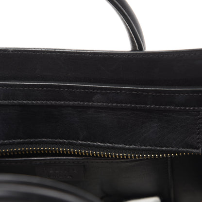 Celine Satin Calfskin Nano Tri-Color Luggage Seashell 11 of 17
