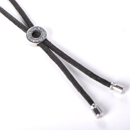 Bulgari Stainless Steel Diamond Parentesi Pendant Necklace 6 of 6