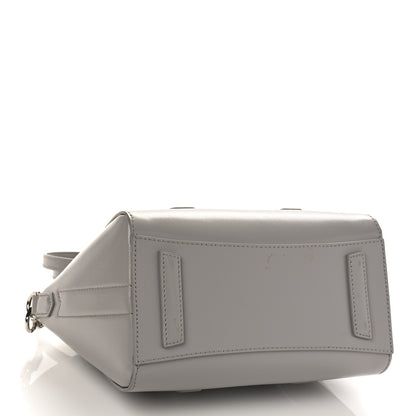 Givenchy Box Calfskin Mini Lock Antigona Shoulder Bag Cloud Grey 4 of 8