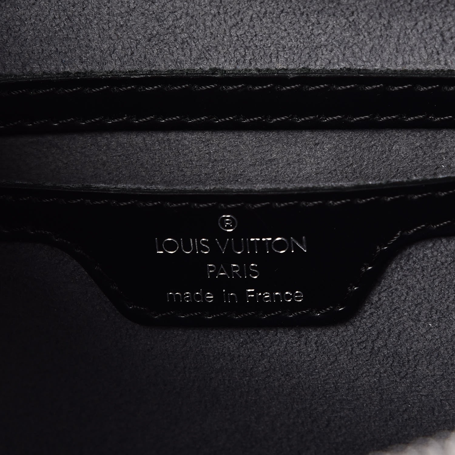 Louis Vuitton Epi Soufflot Black 6 of 7