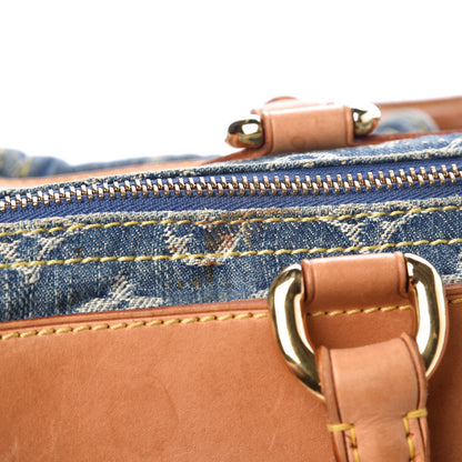 Louis Vuitton Monogram Denim Neo Speedy Blue 9 of 11