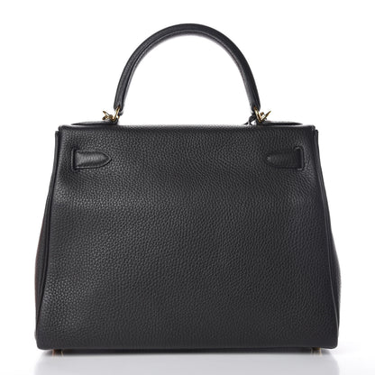 Hermes Togo Kelly Retourne 28 Plomb 4 of 40