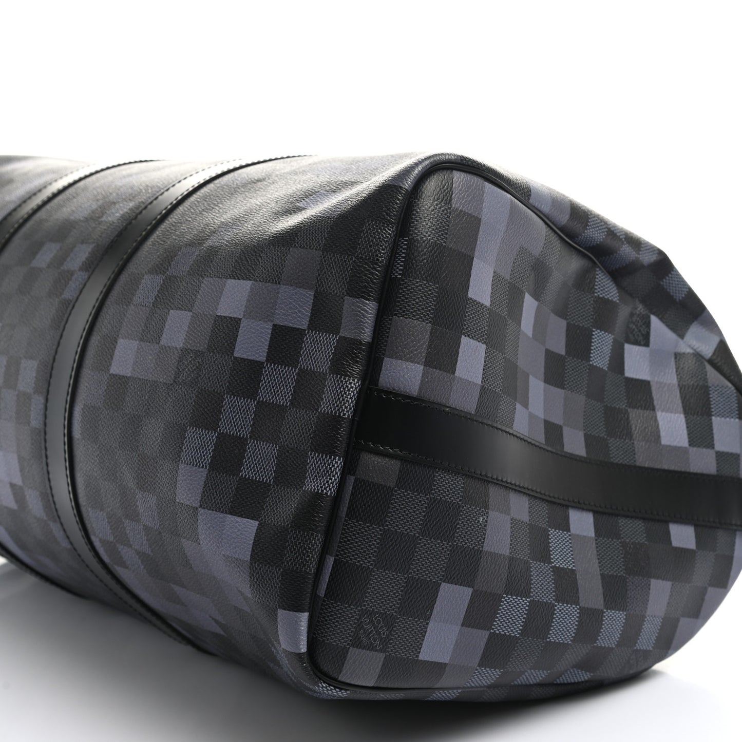 Damier Graphite Pixel Keepall Bandouliere 50 Gris