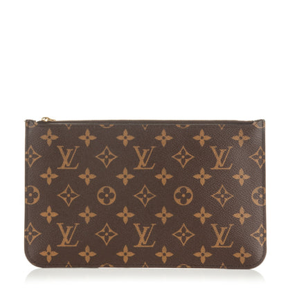 Louis Vuitton Monogram Neverfull MM GM Pochette 1 of 8