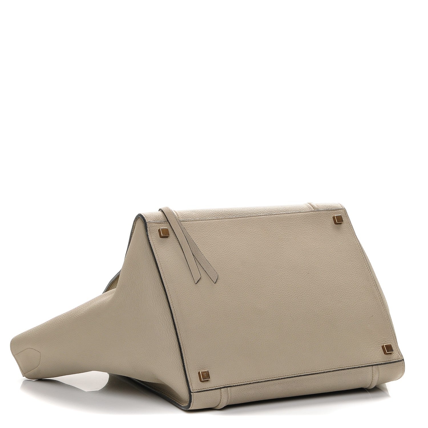 Celine Baby Grained Calfskin Medium Phantom Luggage Grey 4 of 8