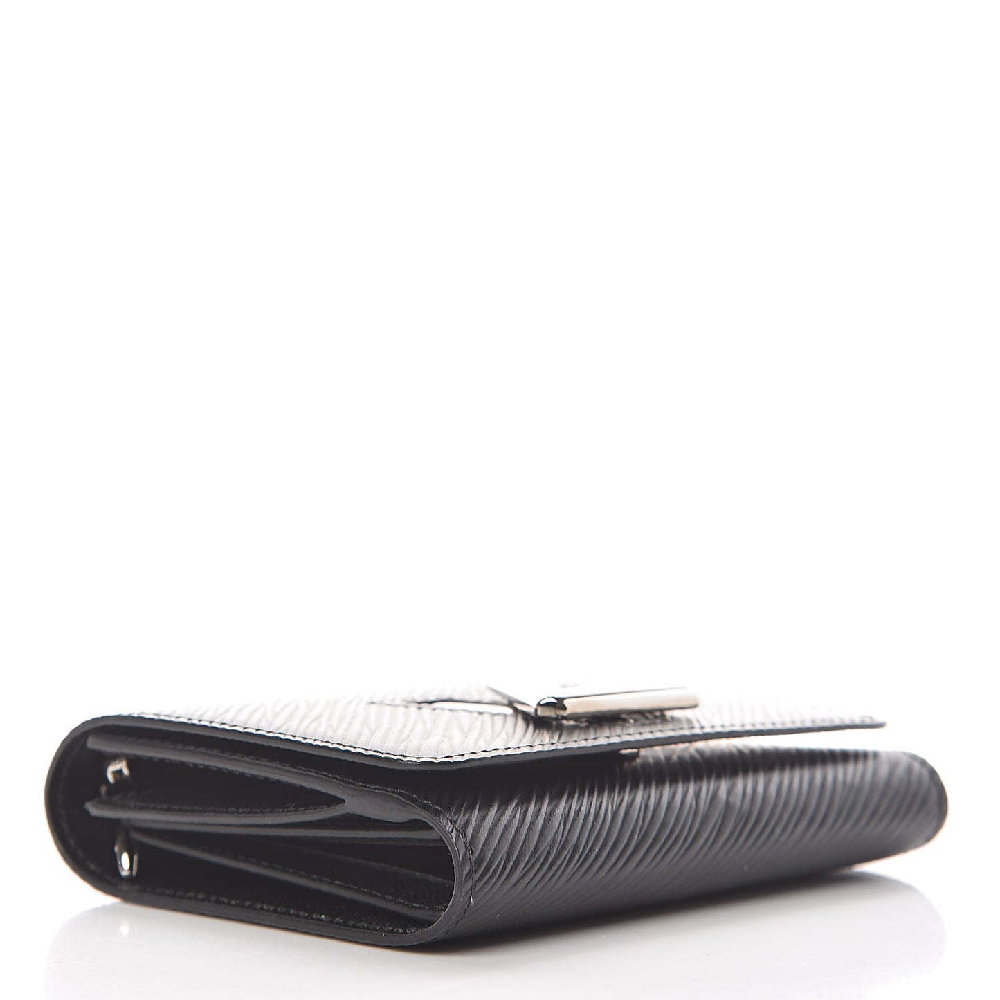 Epi Twist Compact Wallet Black