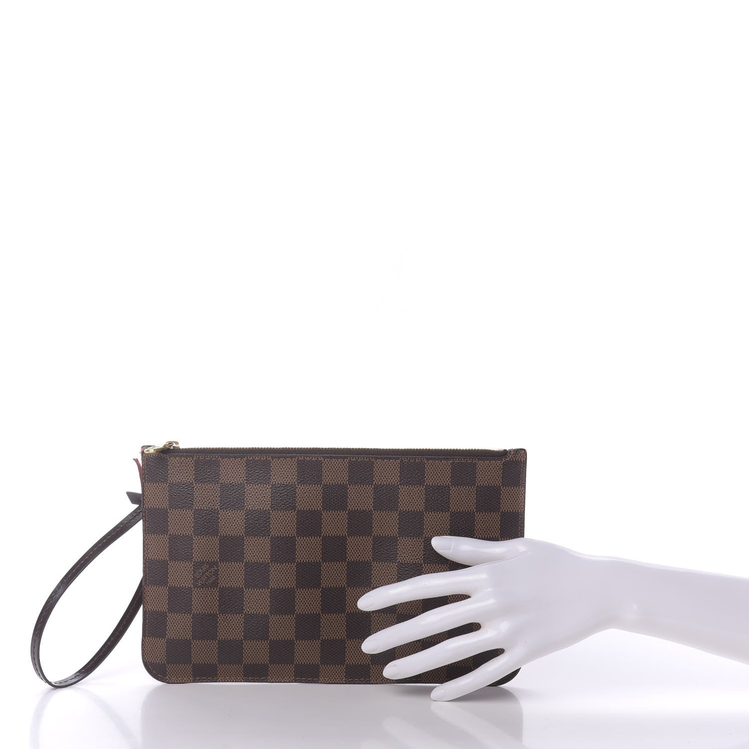 Louis Vuitton Damier Ebene Neverfull MM GM Pochette 2 of 15