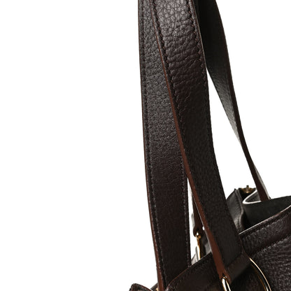 Saint Laurent Calfskin XL Downtown Tote Brown 11 of 19