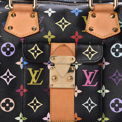 Louis Vuitton Monogram Multicolor Speedy 30 Black 7 of 15