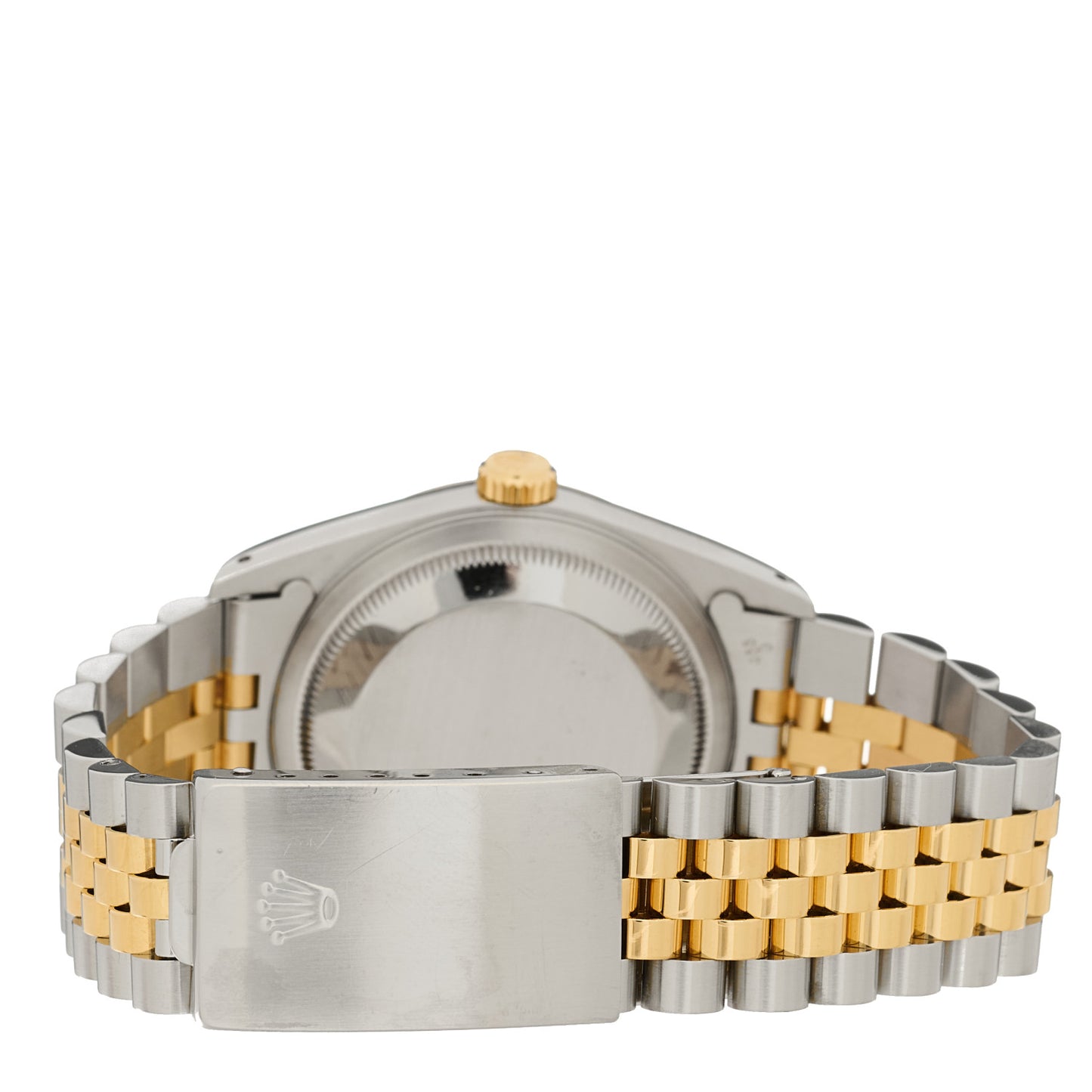 Stainless Steel 18K Yellow Gold 36mm Oyster Perpetual Datejust Watch Champagne 16233