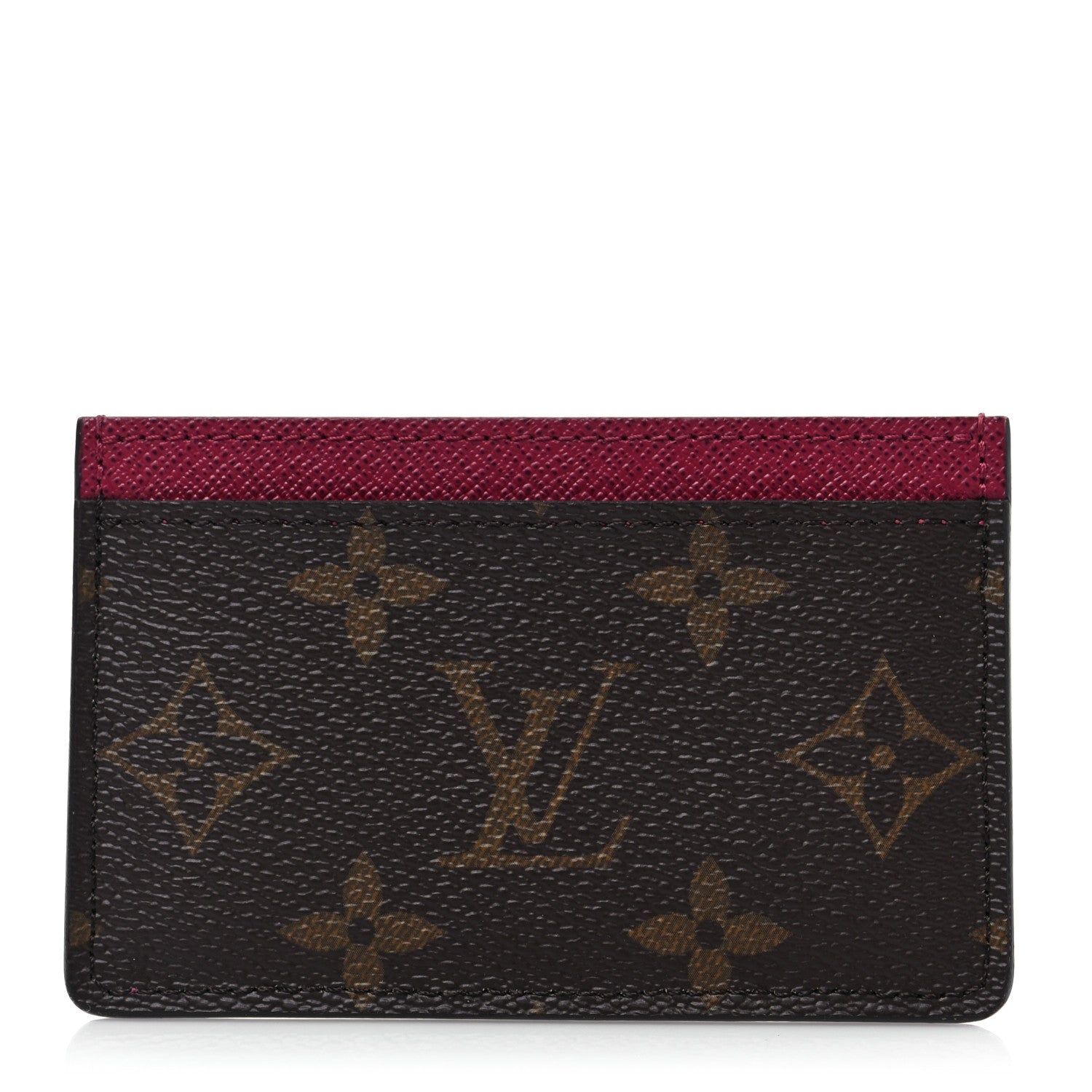 Louis Vuitton Monogram Card Holder Fuchsia 1 of 7