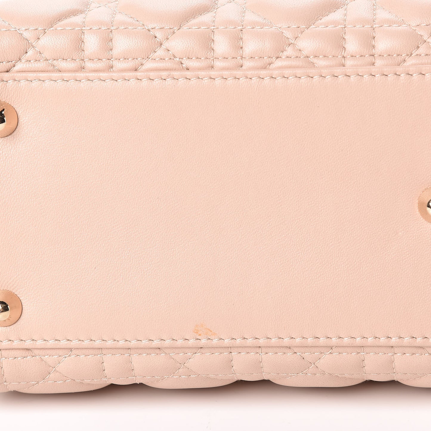 Lambskin Cannage Large Lady Dior Beige