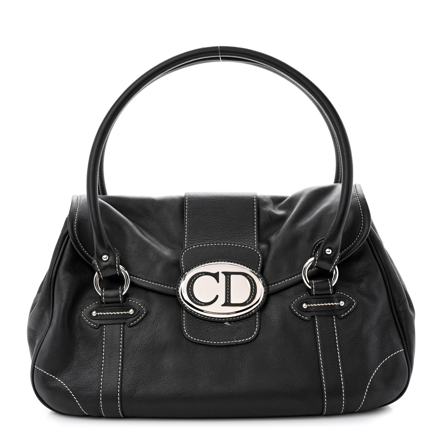 Christian Dior Calfskin Saint Germain Bag Black 1 of 11