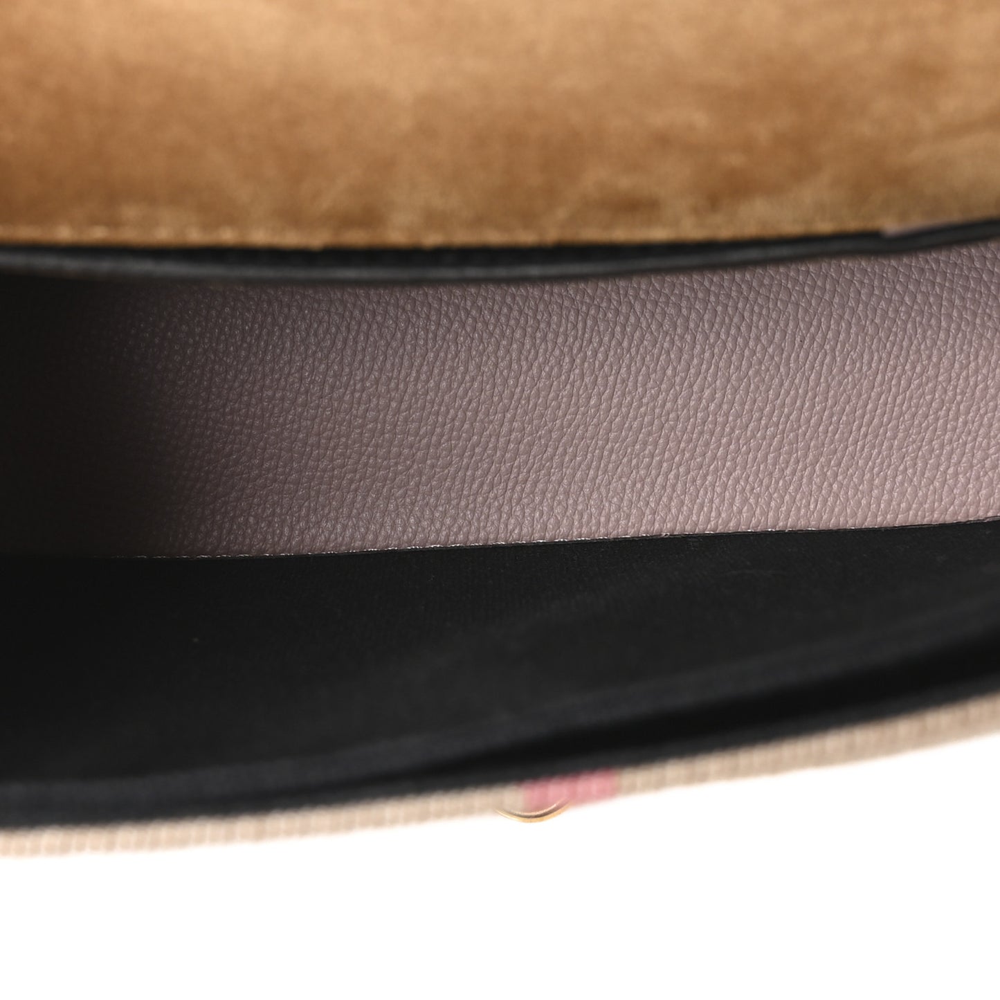 Derby Calfskin House Check Small Macken Crossbody Bag Pale Orchid