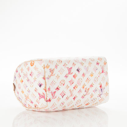 Louis Vuitton Watercolor Aquarelle Speedy 30 White 4 of 7