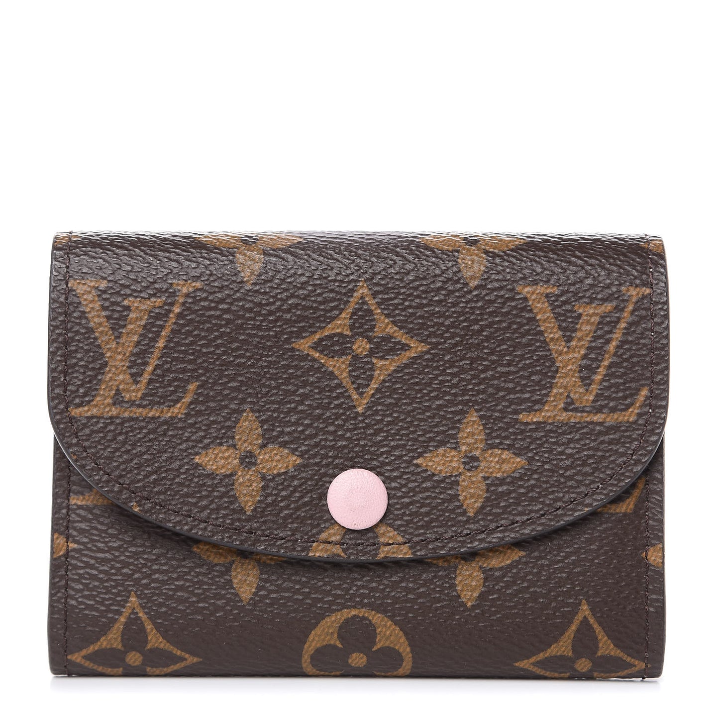 Monogram Rosalie Coin Purse Rose Ballerine