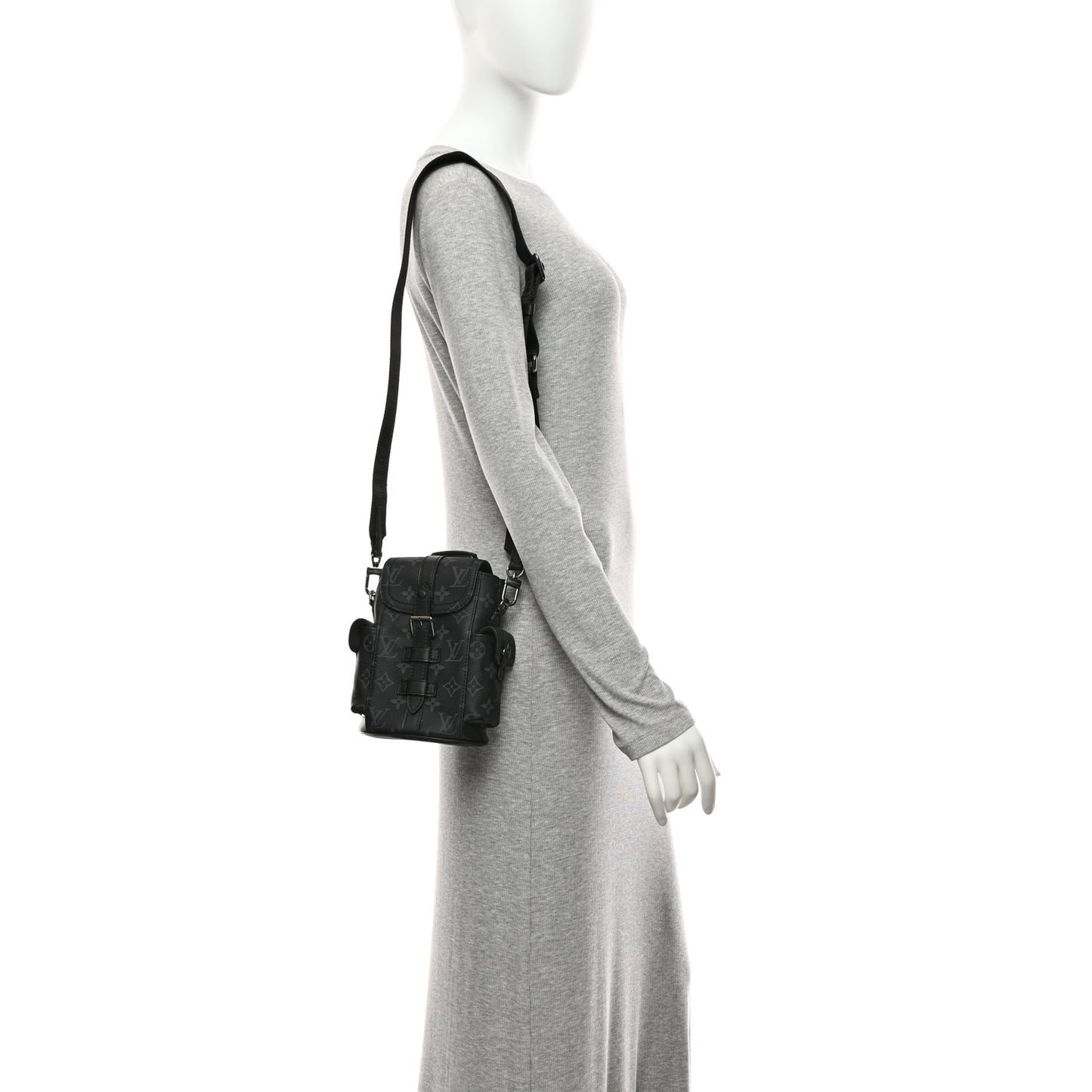 Monogram Eclipse Nano Christopher Backpack Black