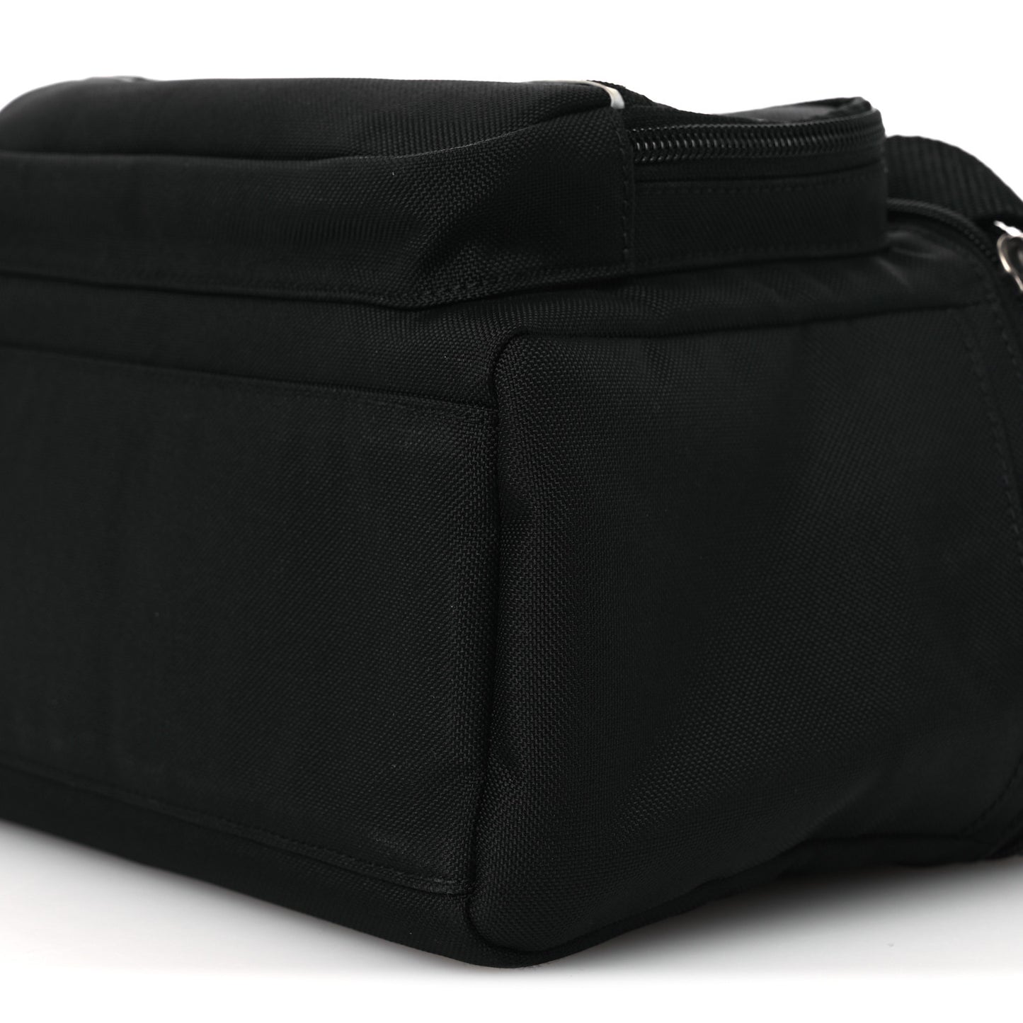 Nylon Logo Sport Camera Bag Black