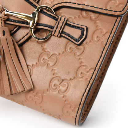 Gucci Guccissima Mini Emily Chain Shoulder Bag Camelia 8 of 14