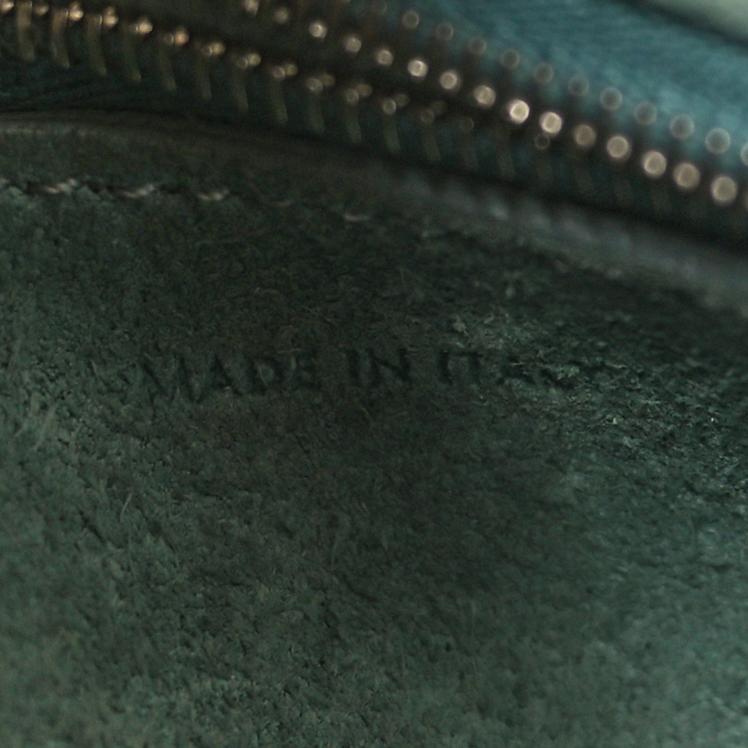 Celine Soft Grained Calfskin Small Sangle Bucket Bag Green 7 of 9