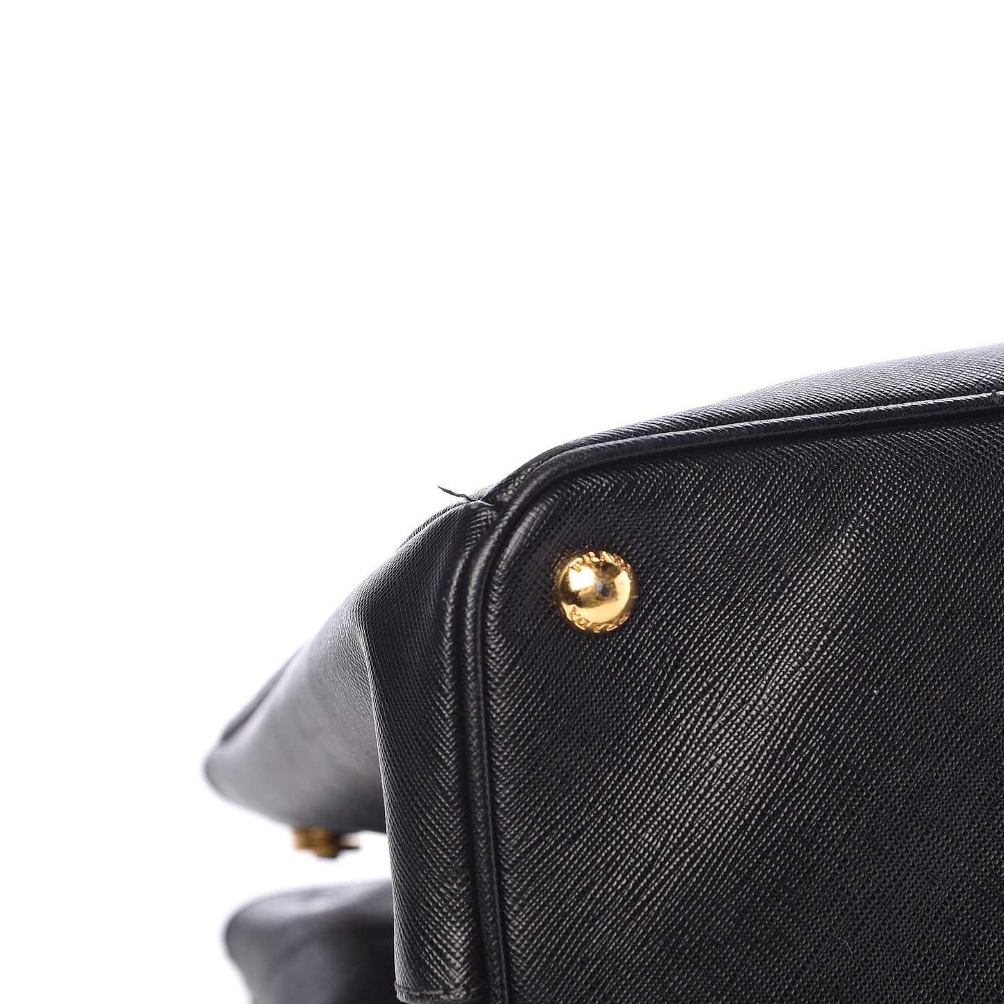 Saffiano Lux Large Tote Black
