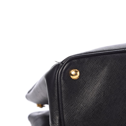 Prada Saffiano Lux Large Tote Black 16 of 19