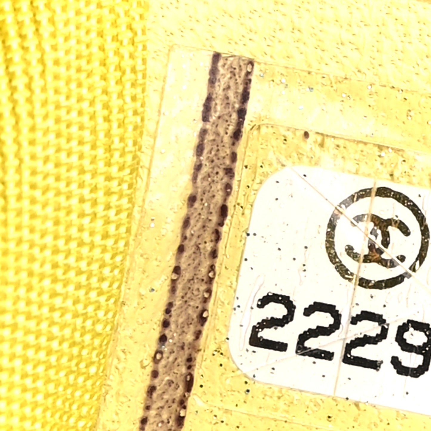 Lambskin Quilted Medium Boy Flap Yellow