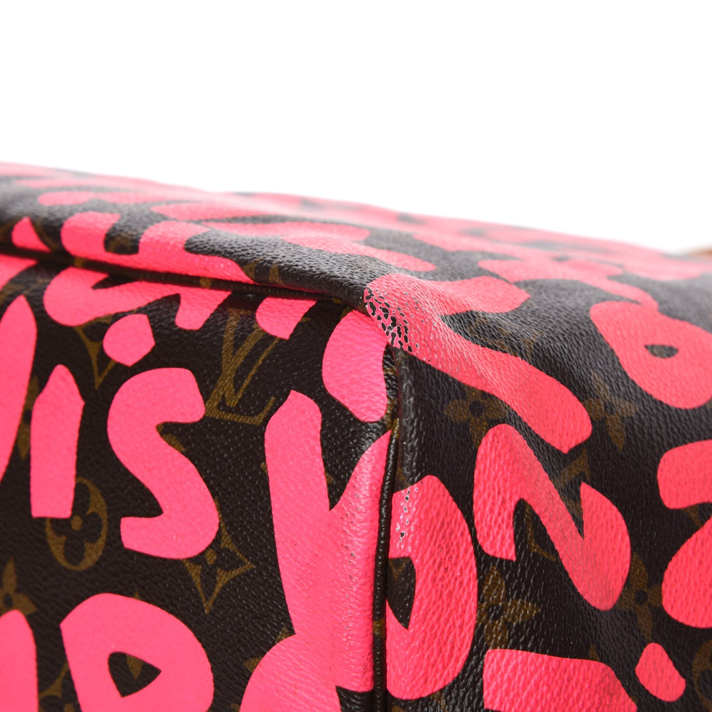 Monogram Graffiti Neverfull GM Fuchsia