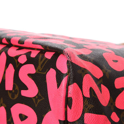 Louis Vuitton Monogram Graffiti Neverfull GM Fuchsia 14 of 19