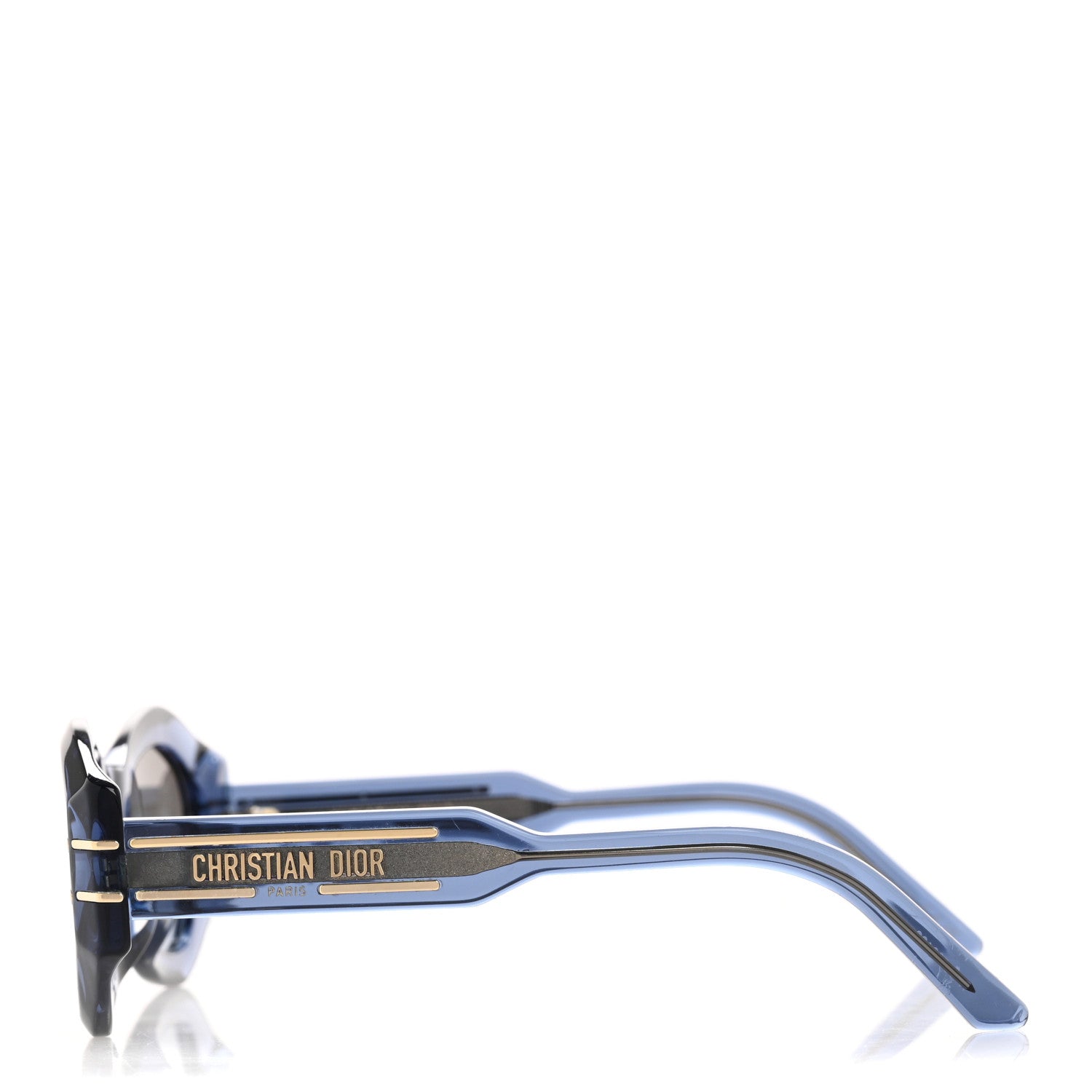 Christian Dior Acetate DiorSignature B1U Butterfly Sunglasses Blue 3 of 9