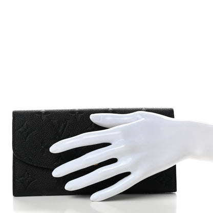 Louis Vuitton Empreinte Emilie Wallet Black Dune 2 of 6