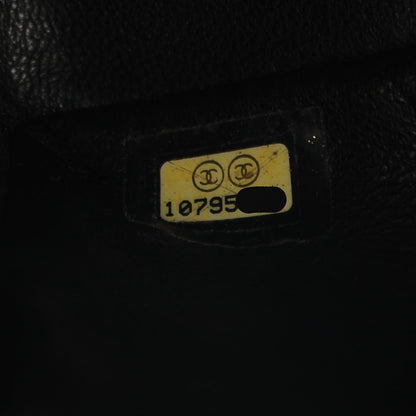 Chanel Caviar Quilted East West Flap Black 9 of 9