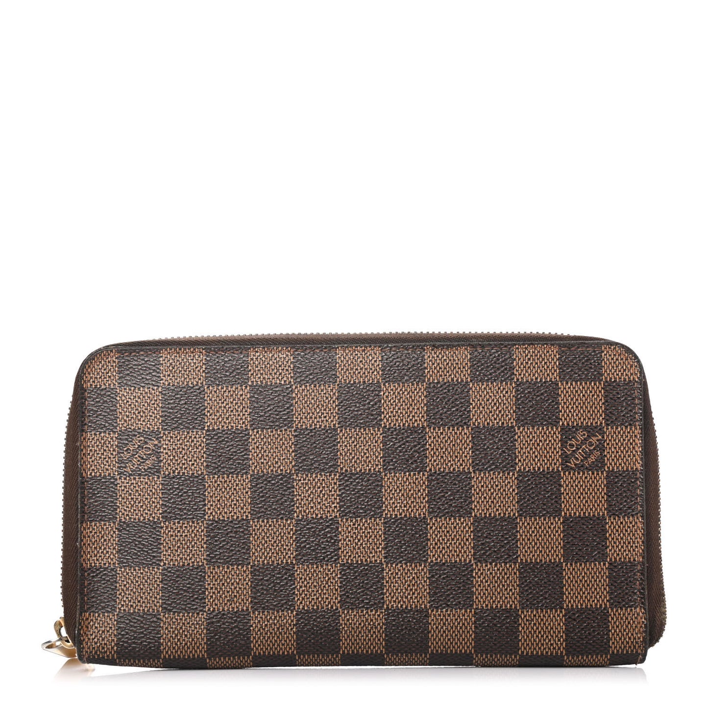 Damier Ebene Zippy Organizer Wallet