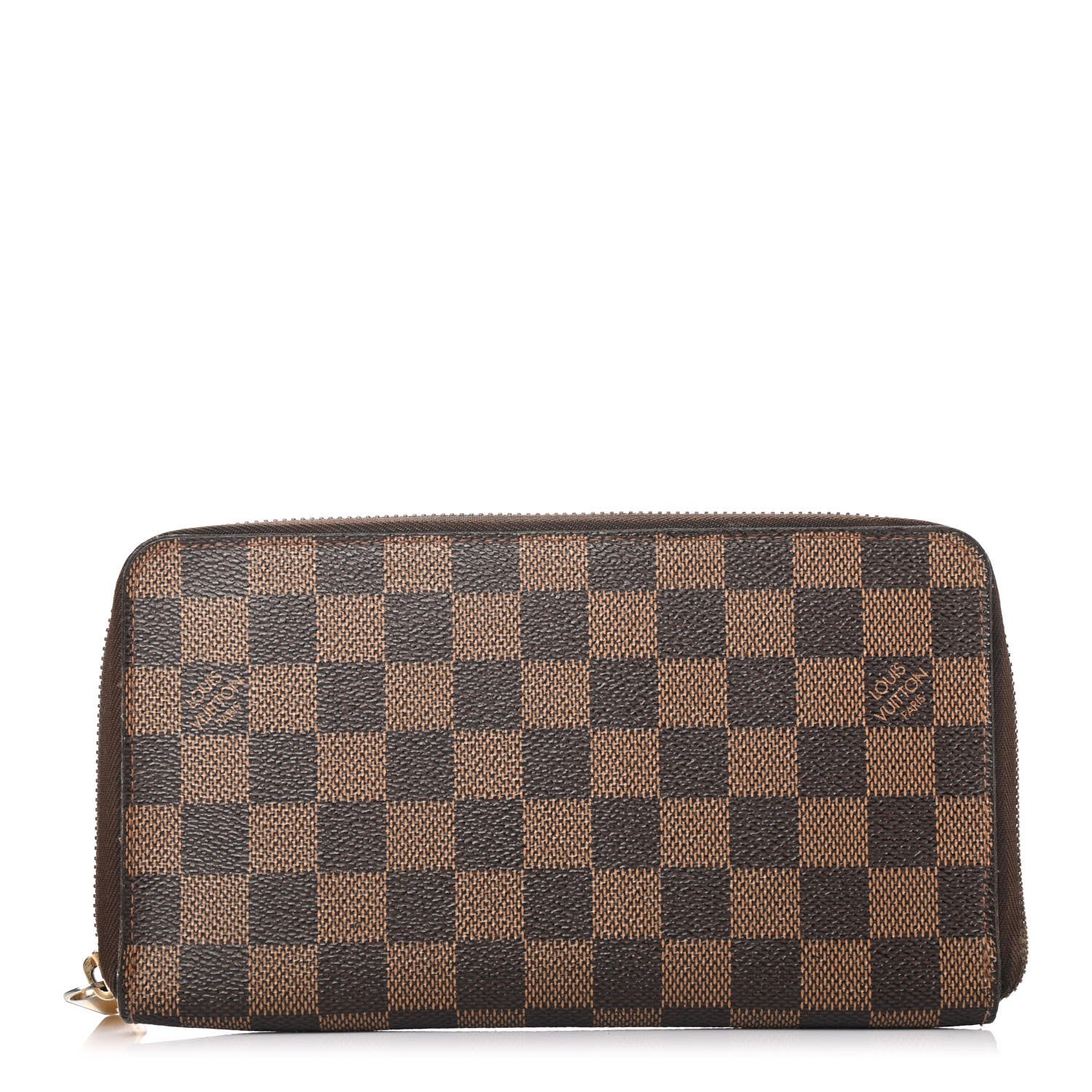 Louis Vuitton Damier Ebene Zippy Organizer Wallet 1 of 4