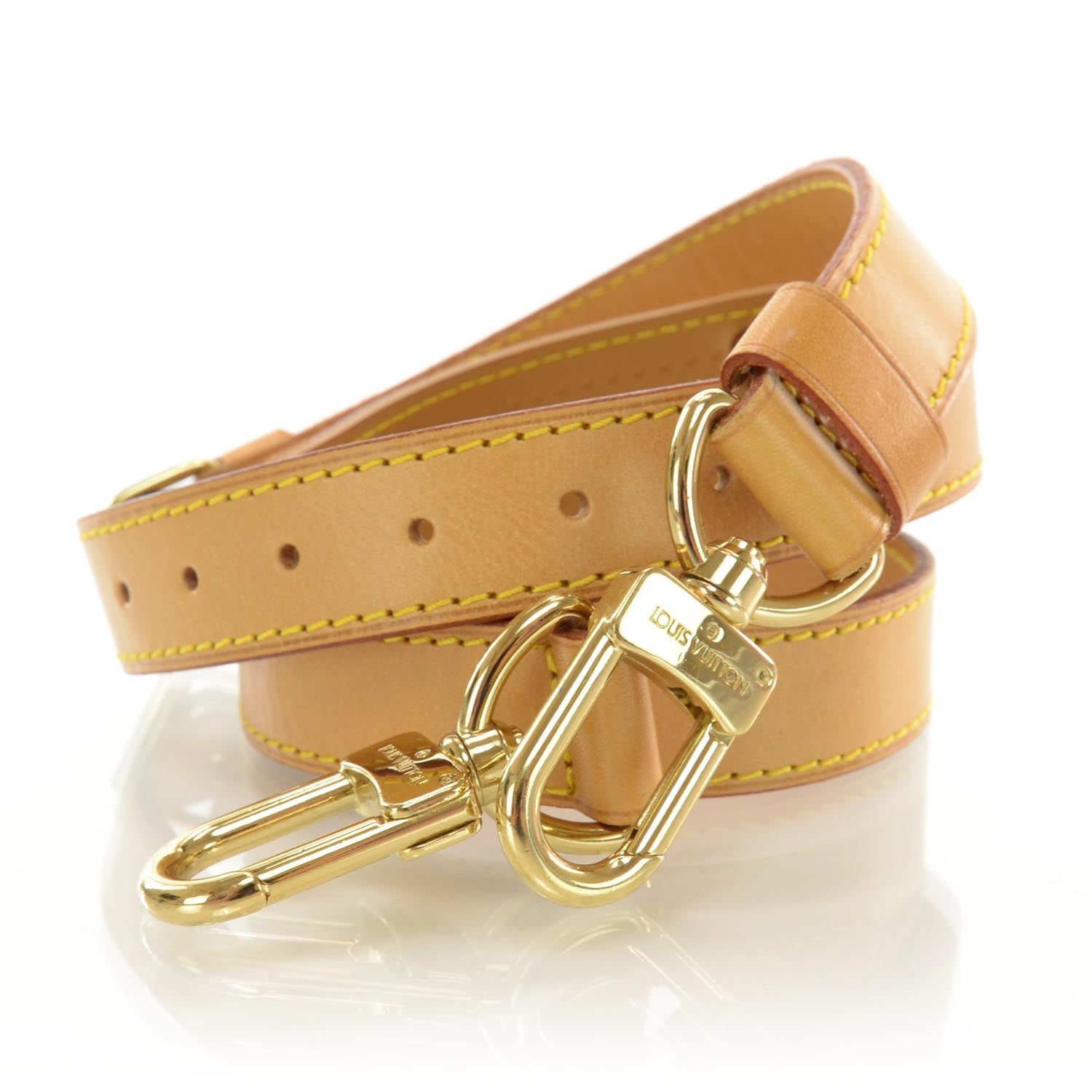 Louis Vuitton Vachetta Adjustable Luggage Shoulder Strap 1 of 5