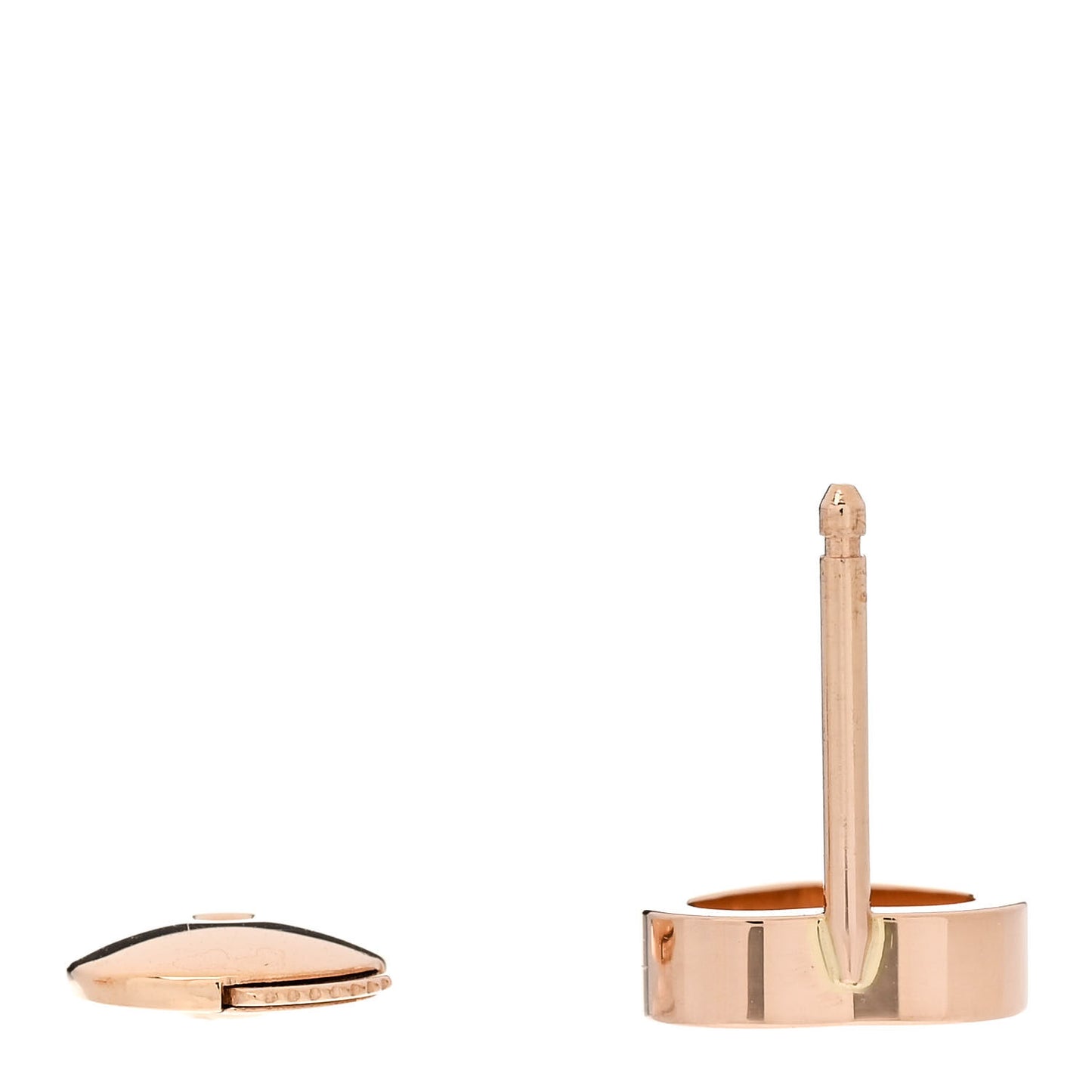 18K Rose Gold Pink Opal My Happy Hearts Single Earring