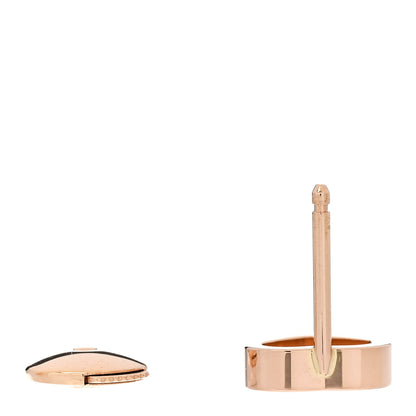 Chopard 18K Rose Gold Pink Opal My Happy Hearts Single Earring 3 of 4