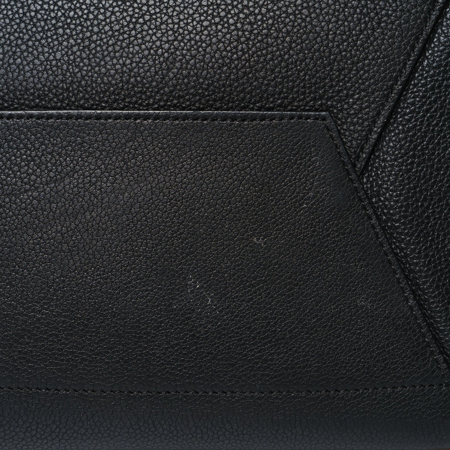 Celine Soft Grained Calfskin Sangle Bucket Bag Black 12 of 16