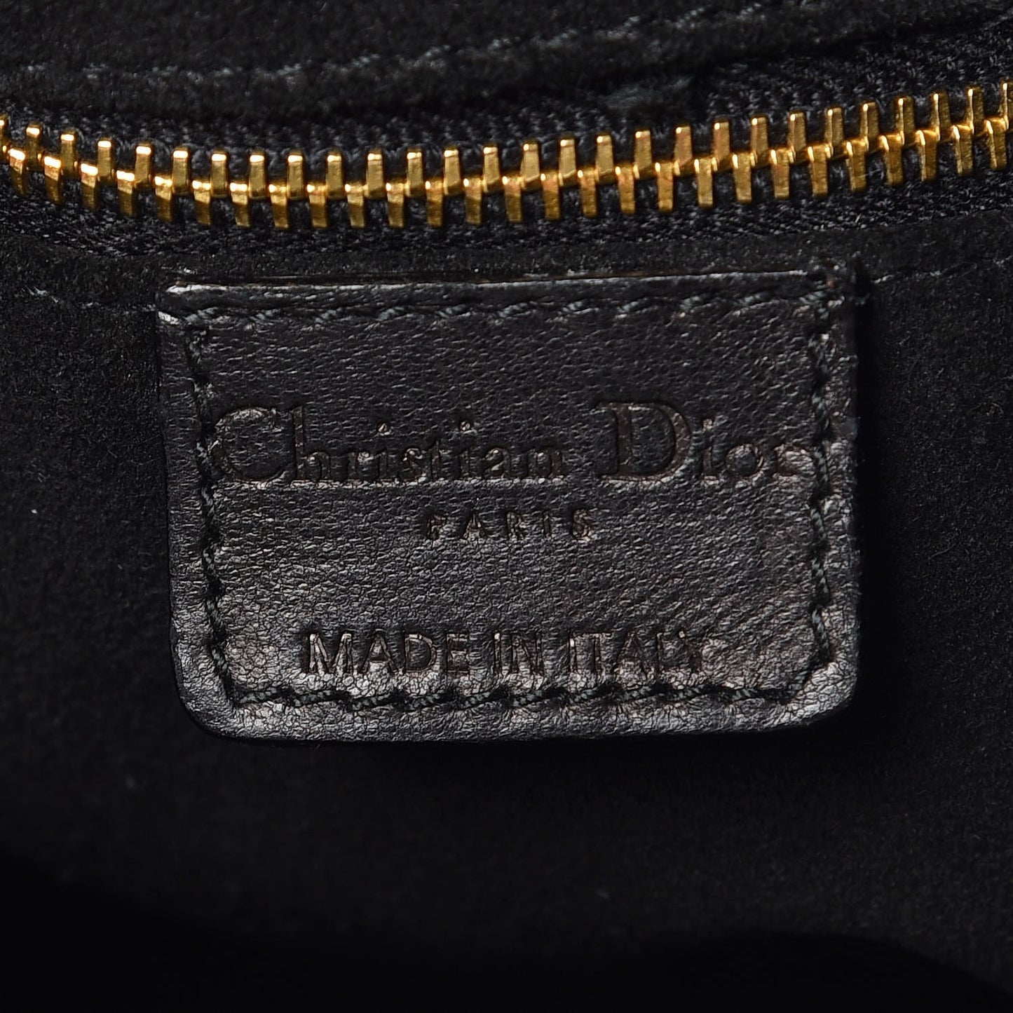 Lambskin Cannage Dior Soft Shopping Tote Black