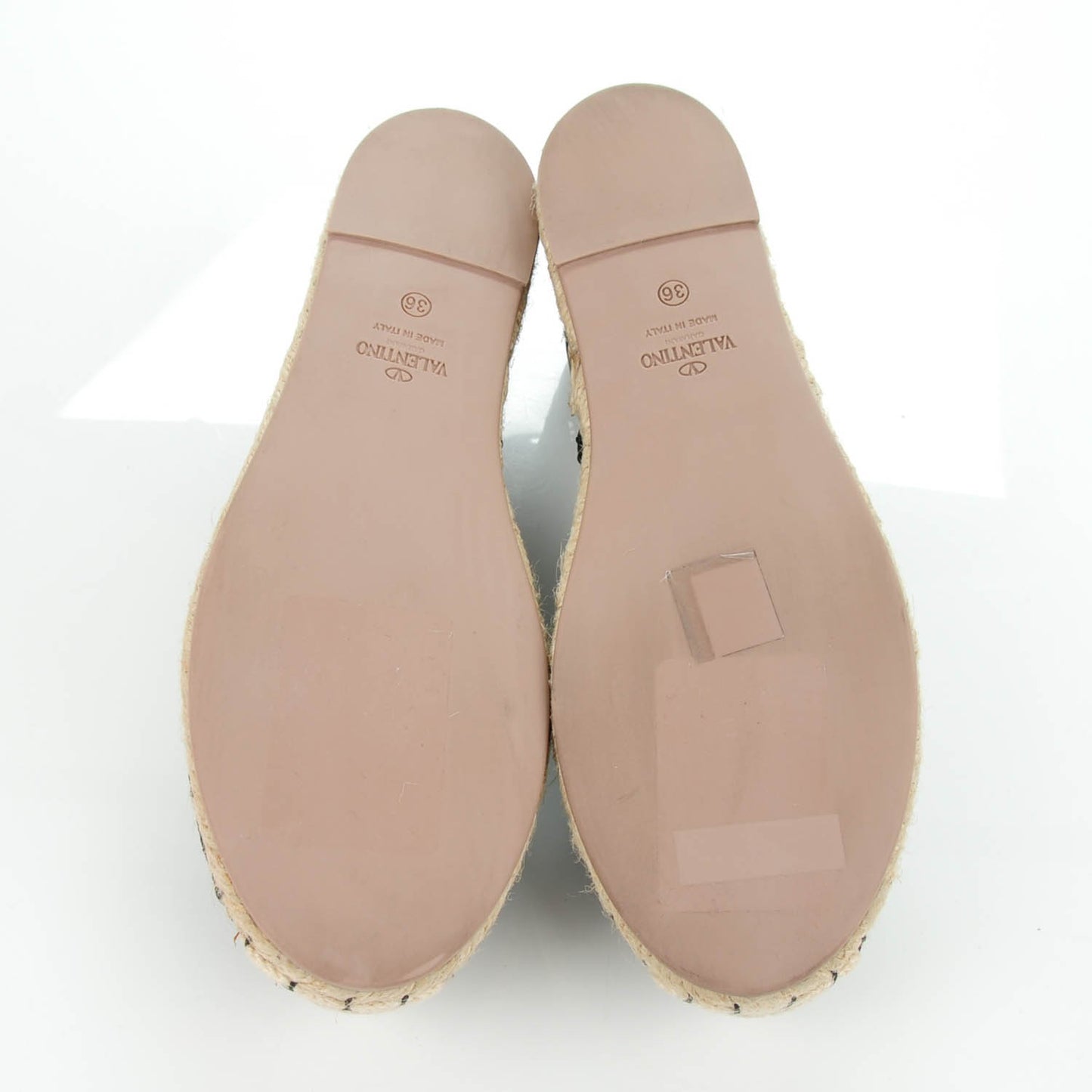 Lace Espadrilles 36 Black