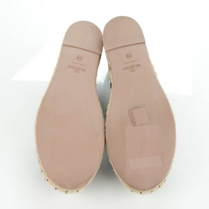 Valentino Garavani Lace Espadrilles 36 Black 6 of 7