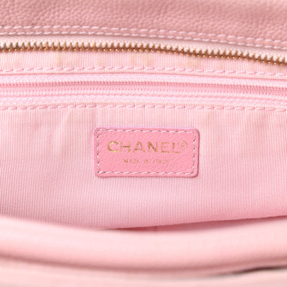 Chanel Caviar Quilted Petit Timeless Shopping Tote PTT Pink 6 of 19